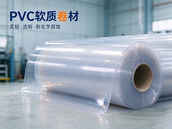 PVC软质卷材_环保透明薄膜片材_源头工厂定制
