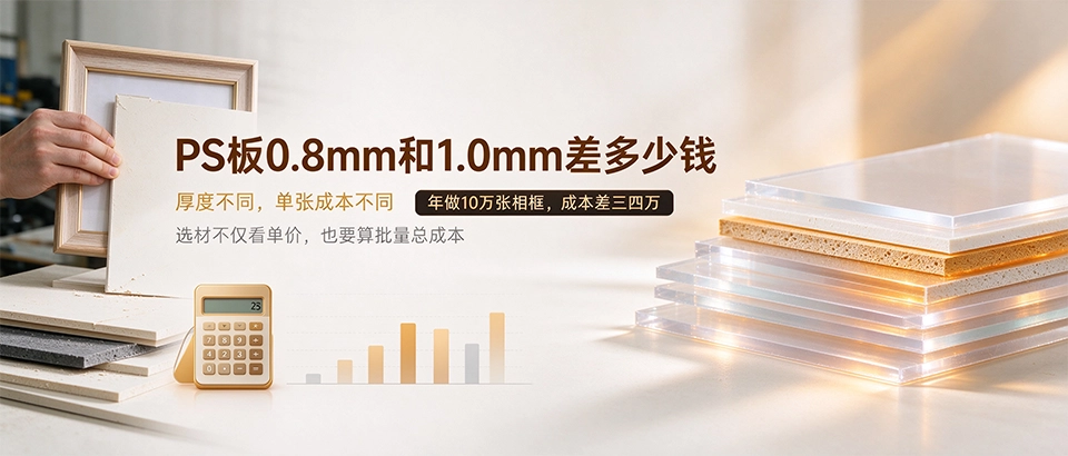 PS板0.8mm和1.0mm差多少钱 PS板0.8mm和1.0mm差多少钱