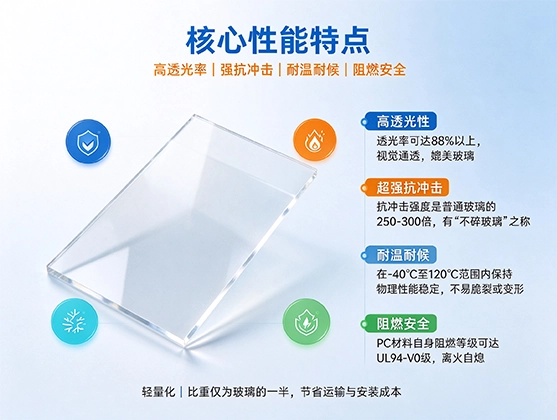 PC透明片材_食品级PC板材_源头工厂定制