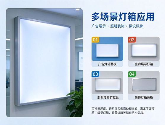 PS灯箱片材_灯箱片材生产厂家_PS片材源头工厂