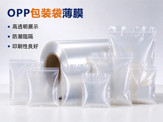 OPP包装袋薄膜_高透明防潮OPP薄膜_OPP薄膜厂家