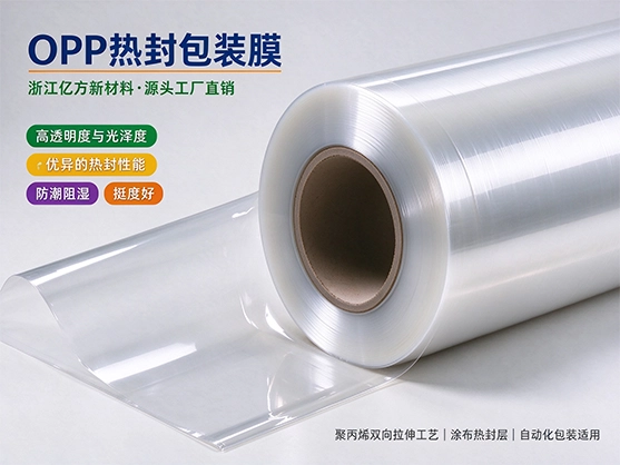 OPP热封包装膜_食品级包装薄膜源头工厂_OPP膜生产厂家直销