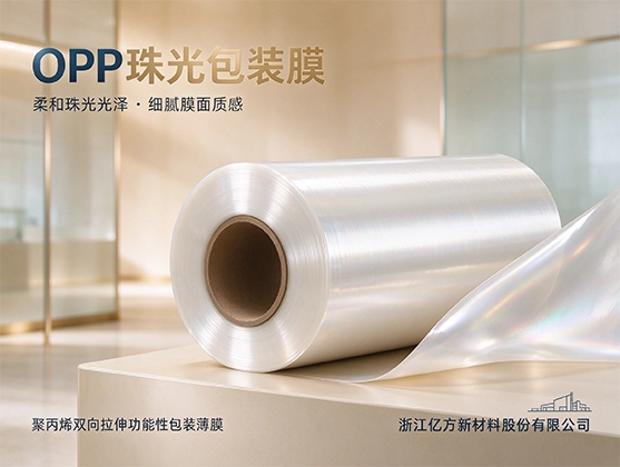 OPP珠光包装膜_食品级包装材料_源头工厂直销