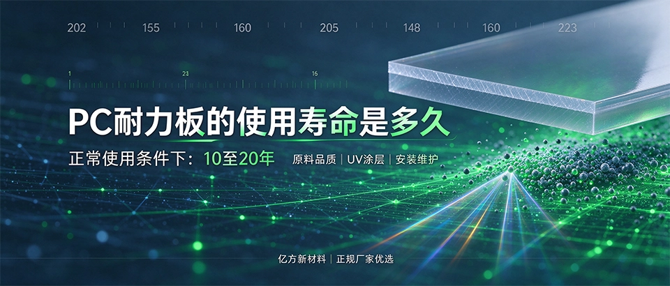 PC耐力板的使用寿命是多久 PC耐力板的使用寿命是多久