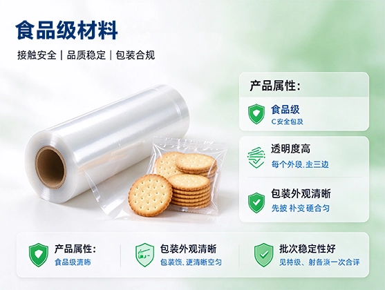 OPP饼干包装薄膜_食品包装膜_OPP薄膜厂家定制