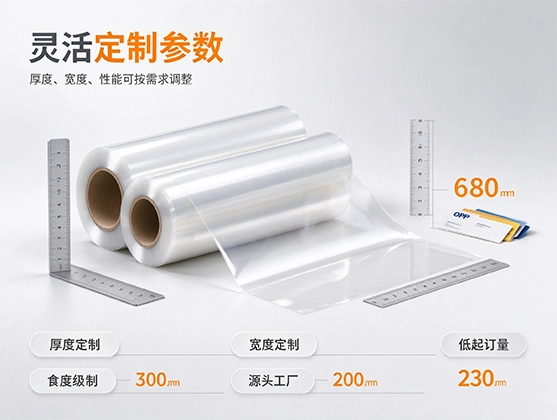 OPP零食包装卷材_OPP食品级印刷级_食品级包装膜源头工厂