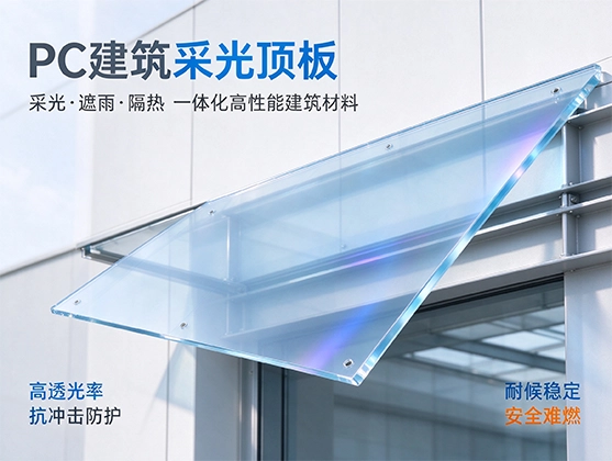 PC建筑采光顶板_高透光耐候板材源头工厂定制