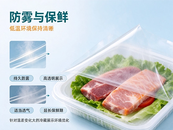 OPP生鲜防雾膜_食品级保鲜包装膜_塑料薄膜源头工厂