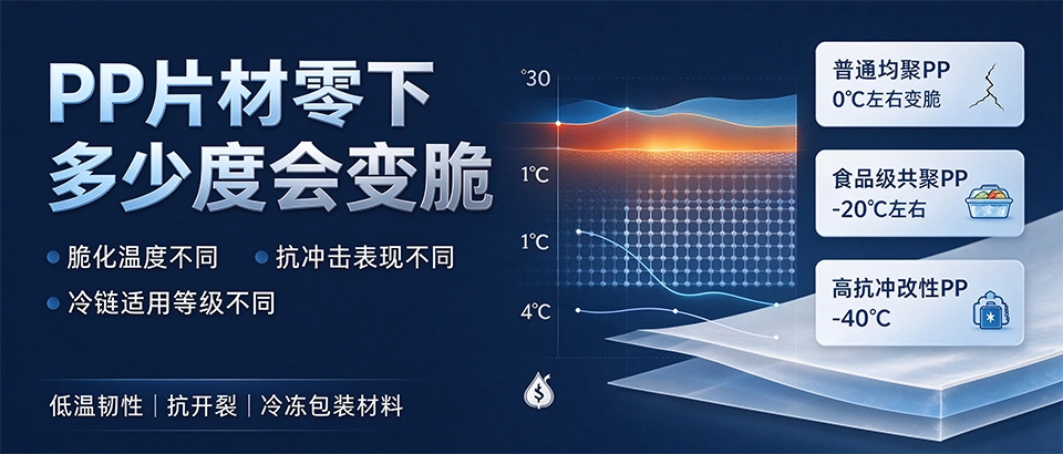 PP片材零下多少度会变脆 PP片材零下多少度会变脆