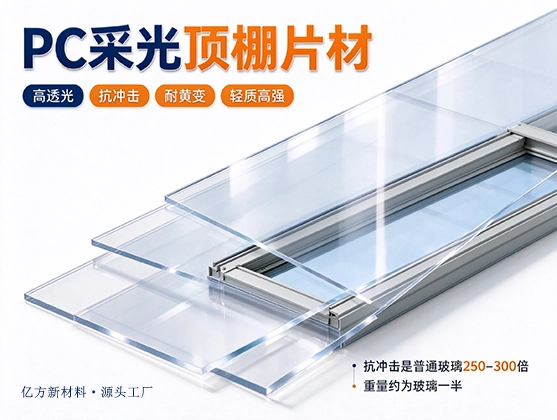 PC采光顶棚片材_透明耐力板_PC耐力板源头工厂定制
