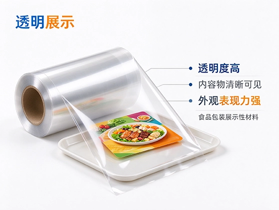 PET食品包装薄膜_食品级聚酯薄膜_透明阻隔包装膜厂家