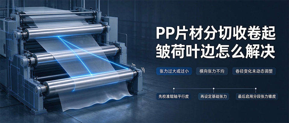 PP片材分切收卷起皱荷叶边怎么解决 PP片材分切收卷起皱荷叶边怎么解决