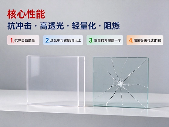PC实心板_聚碳酸酯实心板_耐力板源头工厂