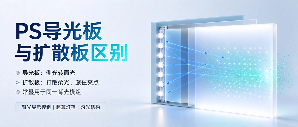 PS导光板与扩散板区别