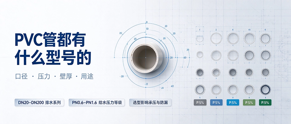 PVC管都有什么型号的 PVC管都有什么型号的