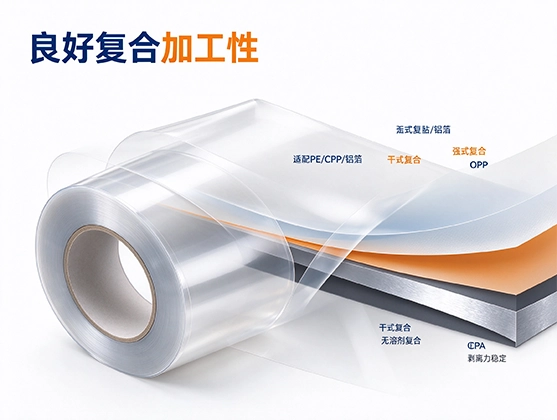 OPP印刷薄膜_高透明预涂膜_食品包装复合基材工厂