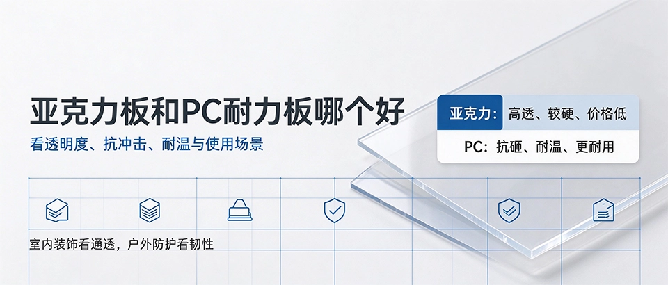 亚克力板和PC耐力板哪个好 亚克力板和PC耐力板哪个好
