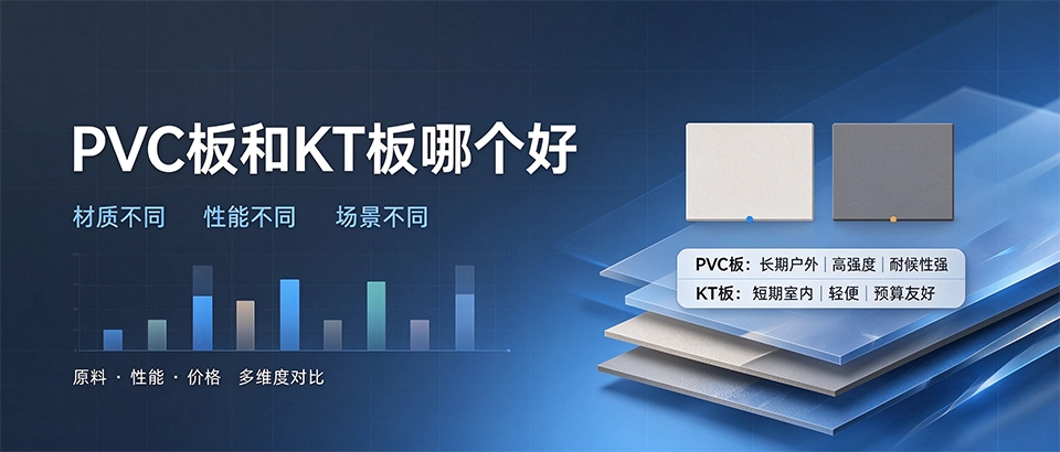 PVC板和KT板哪个好 PVC板和KT板哪个好