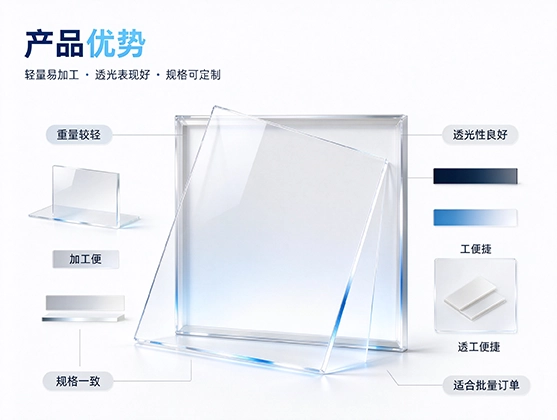 PS相框透明面板_PS透明片材_PS板材源头工厂