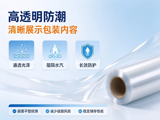 OPP包装袋薄膜_高透明防潮OPP薄膜_OPP薄膜厂家