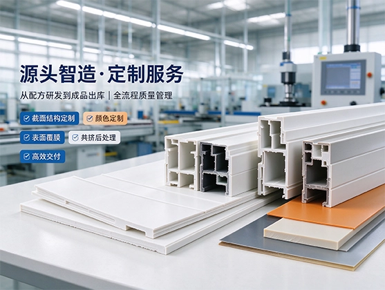 PVC门窗型材板材_挤出异型材加工_PVC门窗型材厂家