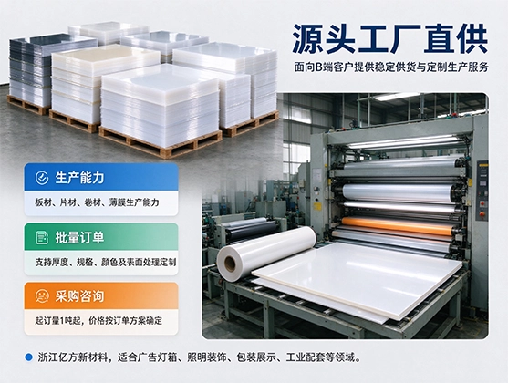 PS灯箱片材_灯箱片材生产厂家_PS片材源头工厂