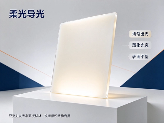 亚克力发光字面板板材_广告标识_亚克力板材定制厂家