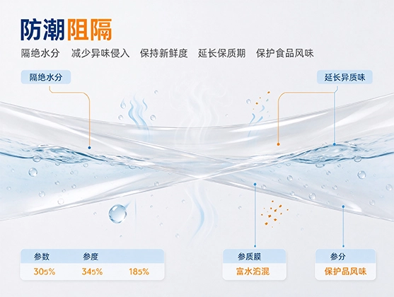 OPP食品热封膜_高透明食品级包装膜_源头工厂直供