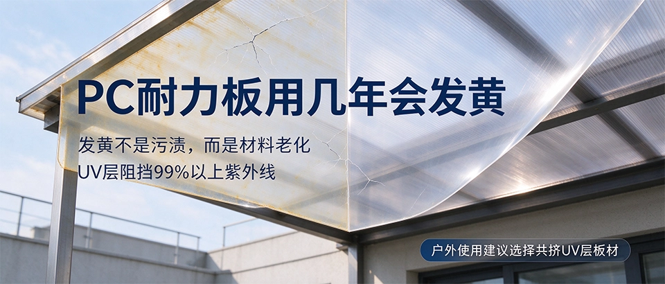 PC耐力板用几年会发黄 PC耐力板用几年会发黄