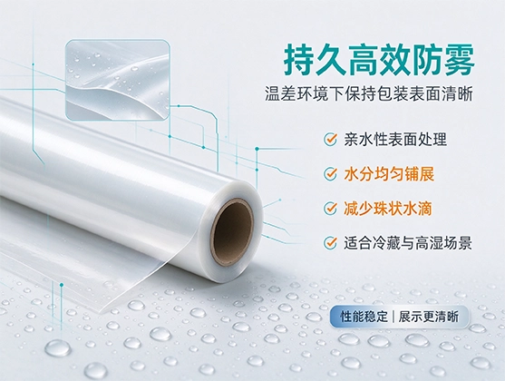 OPP防雾包装膜_高透明防雾薄膜_源头工厂定制