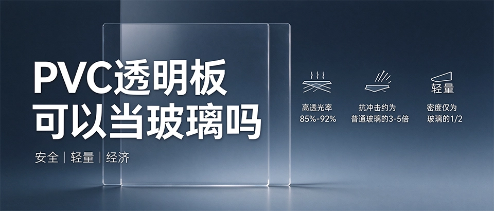 PVC透明板可以当玻璃吗 PVC透明板可以当玻璃吗