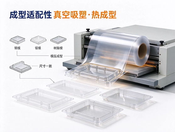 PS吸塑托盘板材_高刚性吸塑成型片材_高刚性PS片材厂家