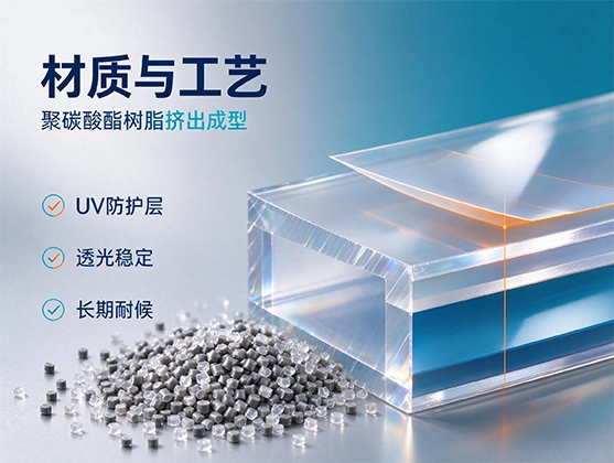 PC采光顶板_聚碳酸酯PC采光板厂家_源头工厂直供