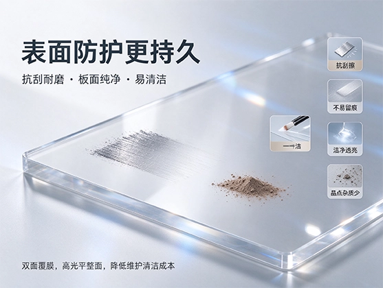 亚克力化妆品展示片材_高透亚克力板材_亚克力板材厂家