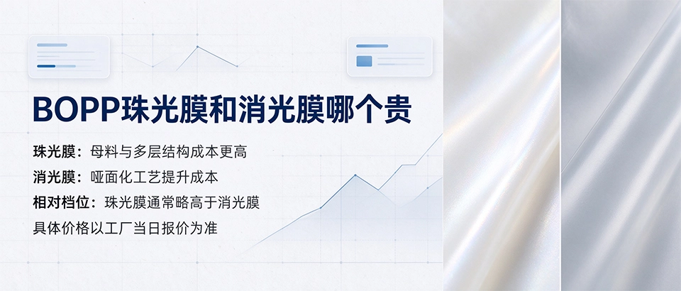BOPP珠光膜和消光膜哪个贵 BOPP珠光膜和消光膜哪个贵