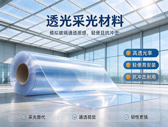 PVC建材卷材_透明阻燃防水_PVC卷材源头工厂