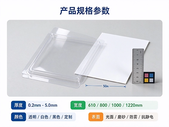 PS吸塑片材_食品级/光学级PS片材_源头工厂定制