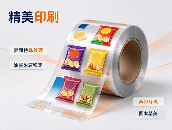 OPP零食包装薄膜-食品级高透明包装膜-食品级包装膜厂家