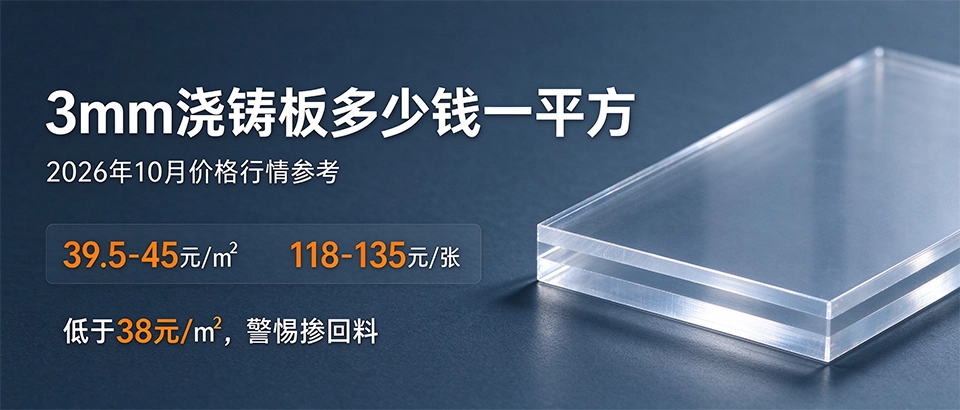 3mm浇铸板多少钱一平方 3mm浇铸板多少钱一平方