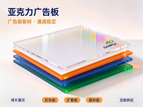 亚克力广告板_灯箱招牌广告字板材_亚克力板材厂家直销