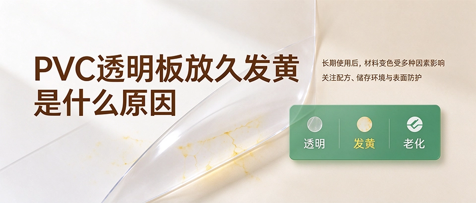PVC透明板放久发黄是什么原因