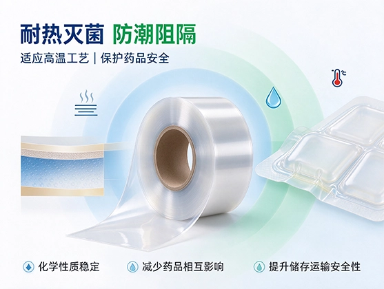 PP药品包装卷材_医药级吸塑成型_透明环保包装厂家