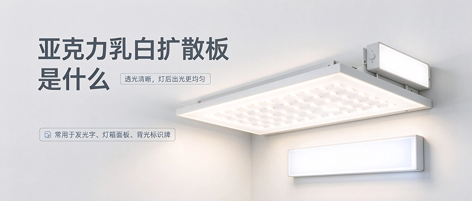 亚克力乳白扩散板是什么 亚克力乳白扩散板是什么