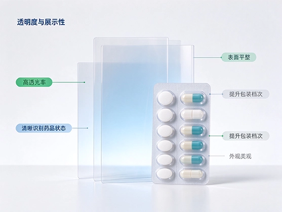 PVC医药包装吸塑片材_药用PVC硬片_医药包装卷材源头厂家