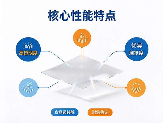 OPP透明包装片材_食品级高透明度_源头工厂批发