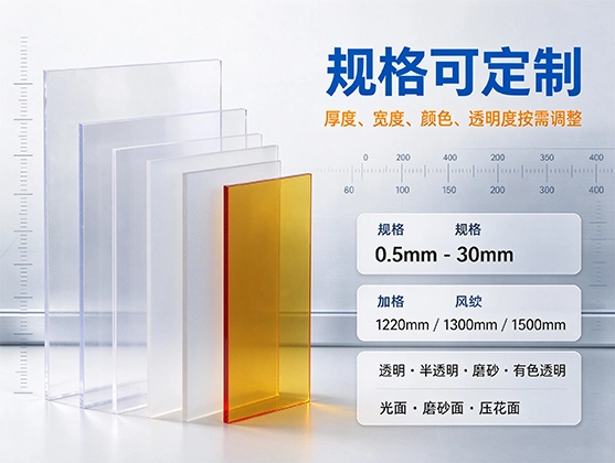 PVC透明板材_透明PVC硬板_高透塑料板材源头厂家