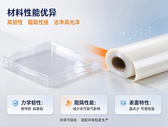 PET吸塑托盘片材_PET吸塑基材_PET片材工厂定制