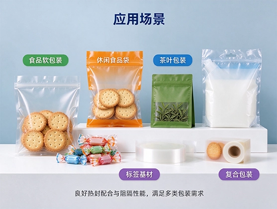 OPP印刷级薄膜_食品包装印刷膜_源头工厂定制