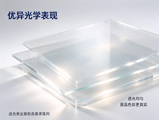 亚克力展柜面板板材_高透亚克力板材_高透亚克力板材厂家