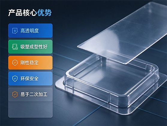 PS吸塑片材_食品级/光学级PS片材_源头工厂定制